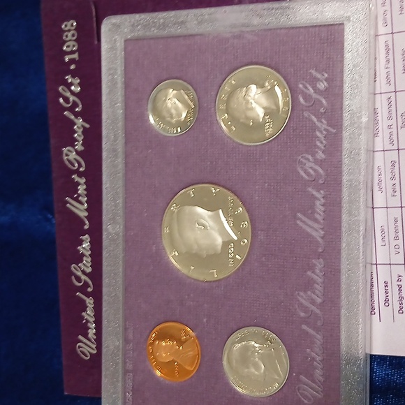 1988 & 1989 United States Proof Sets - Picture 2 of 9
